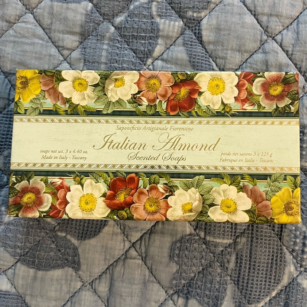 Italian Almond Scented Soaps